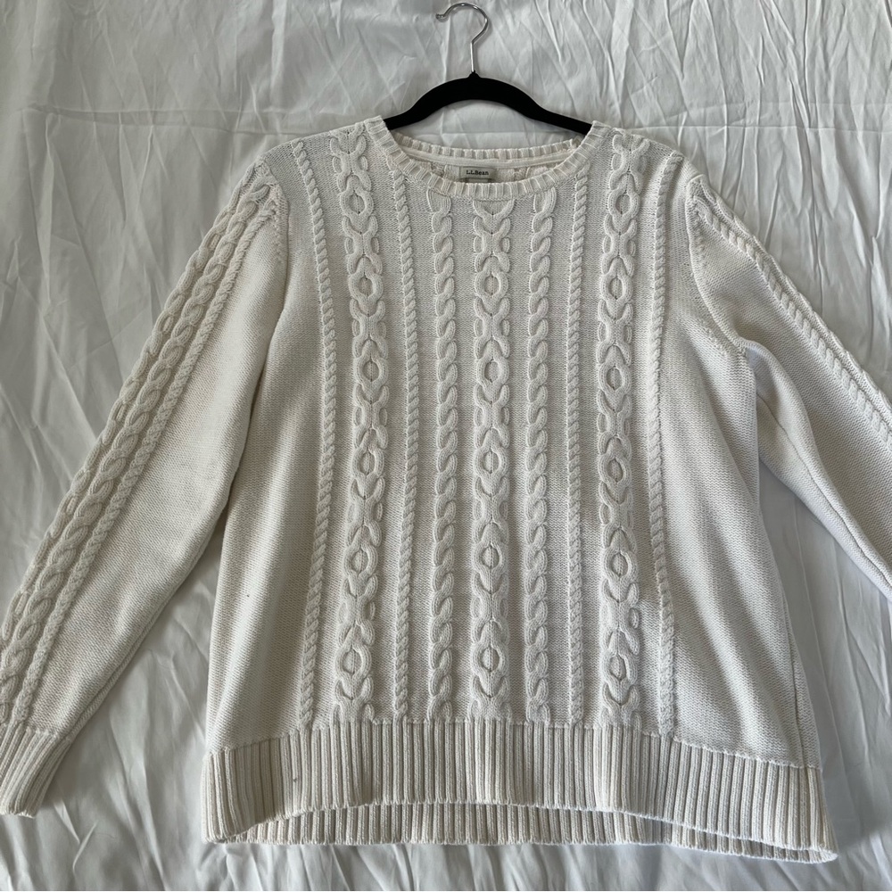 L.L. Bean Cable Knit Sweater